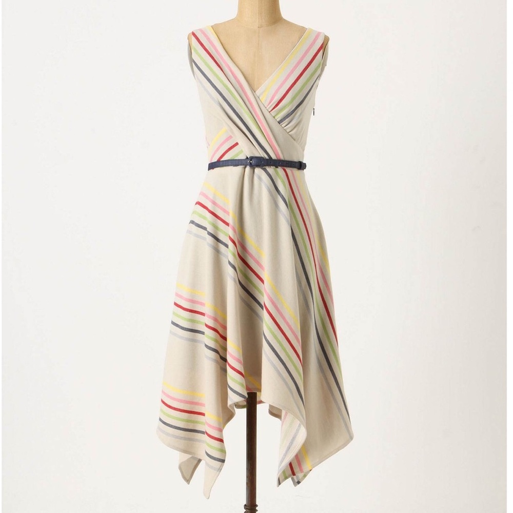 Anthropologie Eva Franco “Crossing Stripes” Dress